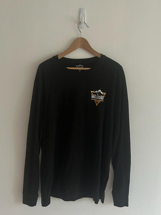 BLACK LONG SLEEVE T SHIRT